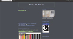 Desktop Screenshot of kunstruimte09.blogspot.com