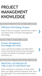 Mobile Screenshot of project-management-knowledge.blogspot.com