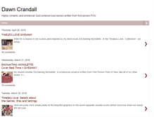 Tablet Screenshot of dawncrandall.blogspot.com