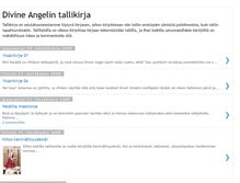 Tablet Screenshot of divinekirja.blogspot.com