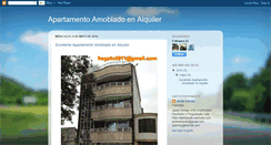 Desktop Screenshot of apartamentoamobladoalquiler.blogspot.com
