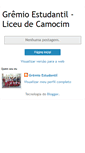 Mobile Screenshot of gremioestudantil-liceudecamocim.blogspot.com