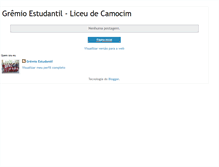 Tablet Screenshot of gremioestudantil-liceudecamocim.blogspot.com