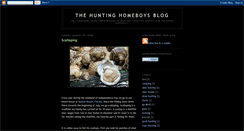 Desktop Screenshot of huntinghomeboys.blogspot.com