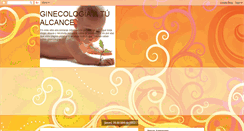 Desktop Screenshot of ginecologiaatualcance.blogspot.com
