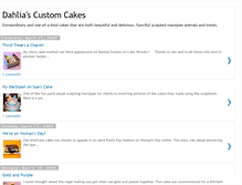 Tablet Screenshot of dahliascakes.blogspot.com