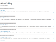 Tablet Screenshot of mikegs.blogspot.com