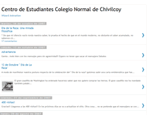 Tablet Screenshot of centrodestudiantescolegionormal.blogspot.com