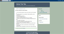 Desktop Screenshot of moneytreetips.blogspot.com