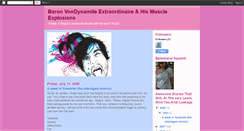 Desktop Screenshot of musclexplosion.blogspot.com