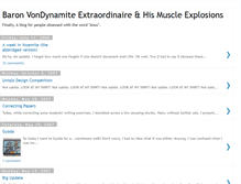 Tablet Screenshot of musclexplosion.blogspot.com