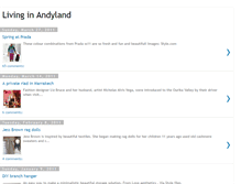 Tablet Screenshot of livinginandyland.blogspot.com