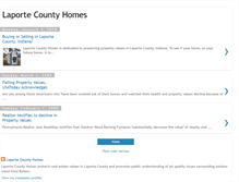 Tablet Screenshot of laportehomesnow.blogspot.com