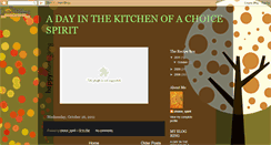 Desktop Screenshot of choicespiritkitchen.blogspot.com