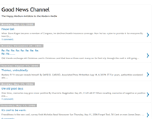 Tablet Screenshot of goodnewschannel.blogspot.com