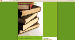 Desktop Screenshot of bibliophilicperusals.blogspot.com