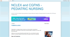 Desktop Screenshot of pediatric-nursing.blogspot.com