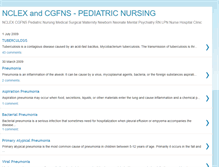 Tablet Screenshot of pediatric-nursing.blogspot.com