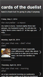 Mobile Screenshot of cardsoftheduelist.blogspot.com