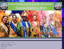 Tablet Screenshot of carnavalcidreira.blogspot.com