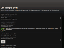 Tablet Screenshot of programaumtempobom.blogspot.com