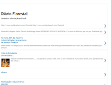 Tablet Screenshot of diarioflorestal.blogspot.com