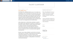 Desktop Screenshot of faintlantern.blogspot.com