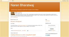 Desktop Screenshot of narenbharatwaj.blogspot.com