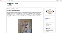 Desktop Screenshot of magpieclub.blogspot.com
