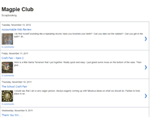 Tablet Screenshot of magpieclub.blogspot.com