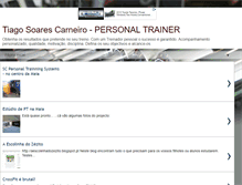Tablet Screenshot of personal-trainer-saude.blogspot.com