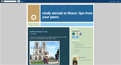 Desktop Screenshot of ithacastudyabroad.blogspot.com