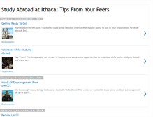 Tablet Screenshot of ithacastudyabroad.blogspot.com
