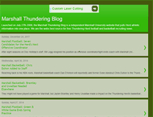 Tablet Screenshot of marshallthunderingblog.blogspot.com