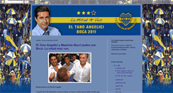 Desktop Screenshot of angelicipresidentedeboca.blogspot.com