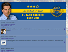 Tablet Screenshot of angelicipresidentedeboca.blogspot.com