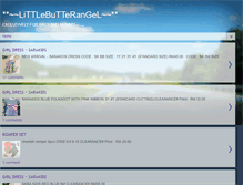Tablet Screenshot of littlebutterangel.blogspot.com