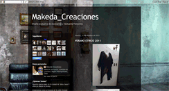 Desktop Screenshot of collaresmakedacreaciones.blogspot.com