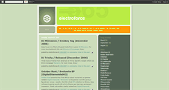 Desktop Screenshot of electroforce.blogspot.com