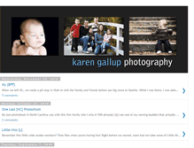 Tablet Screenshot of karengallupphotography.blogspot.com