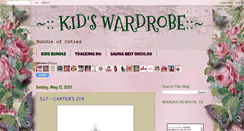 Desktop Screenshot of kidsproperties-kidswear.blogspot.com