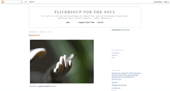 Desktop Screenshot of flickrsoup.blogspot.com