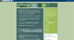 Desktop Screenshot of livingbarefoot.blogspot.com