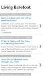 Mobile Screenshot of livingbarefoot.blogspot.com