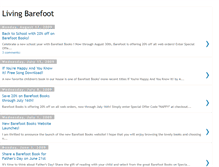 Tablet Screenshot of livingbarefoot.blogspot.com