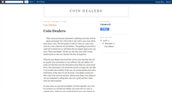 Desktop Screenshot of coin--dealers.blogspot.com