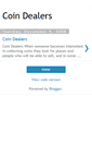 Mobile Screenshot of coin--dealers.blogspot.com
