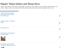 Tablet Screenshot of populer-tattoo-galley-tattoo-news.blogspot.com