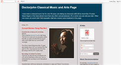 Desktop Screenshot of djclassical.blogspot.com