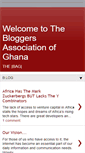 Mobile Screenshot of ghanabloggersassociation.blogspot.com